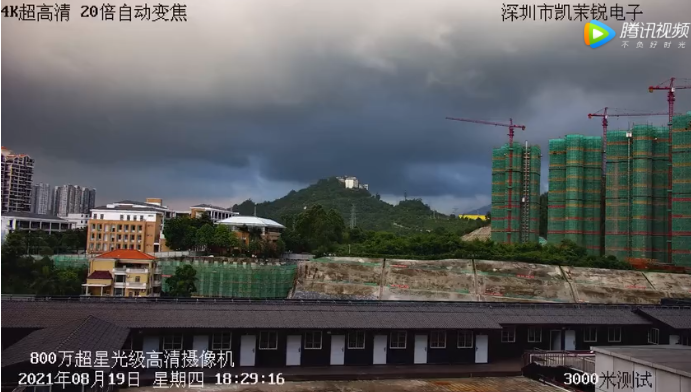 4K 800萬(wàn)超高清 20倍超星光級(jí)光學(xué)鏡頭